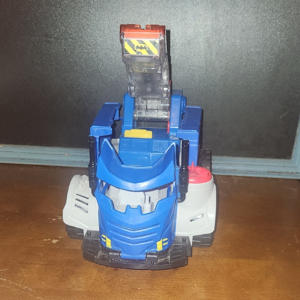 Blue Kids Toy Truck with White Accents